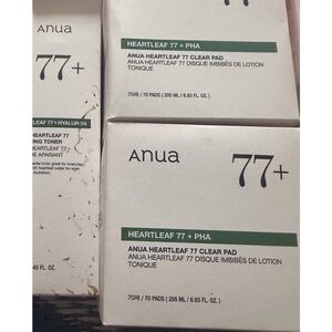 Anua Heartleaf 77+ Green Toner Pads - Soothing Hydration